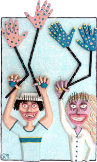 Hands On Sticks, 4212 Pieces of Gum