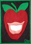 Red Apple: Chew-By-Numbers Gum Art Kit
